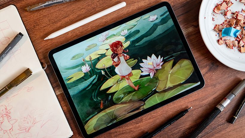Ilustración en Procreate: técnicas de dibujo para el día a día, Simone Grünewald
