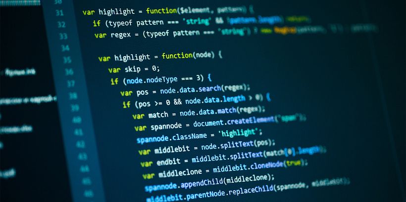 Imagen de programación web