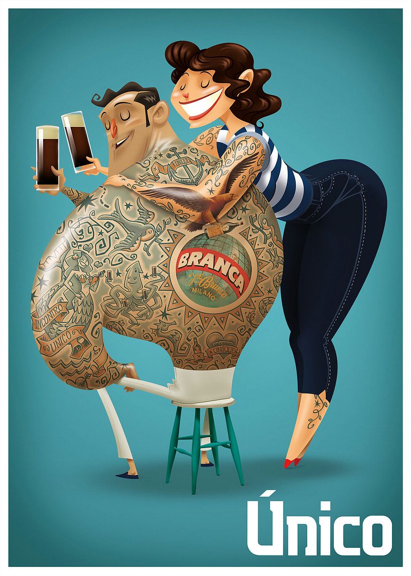 First Prize - Fernet Branca Competition - Diseño