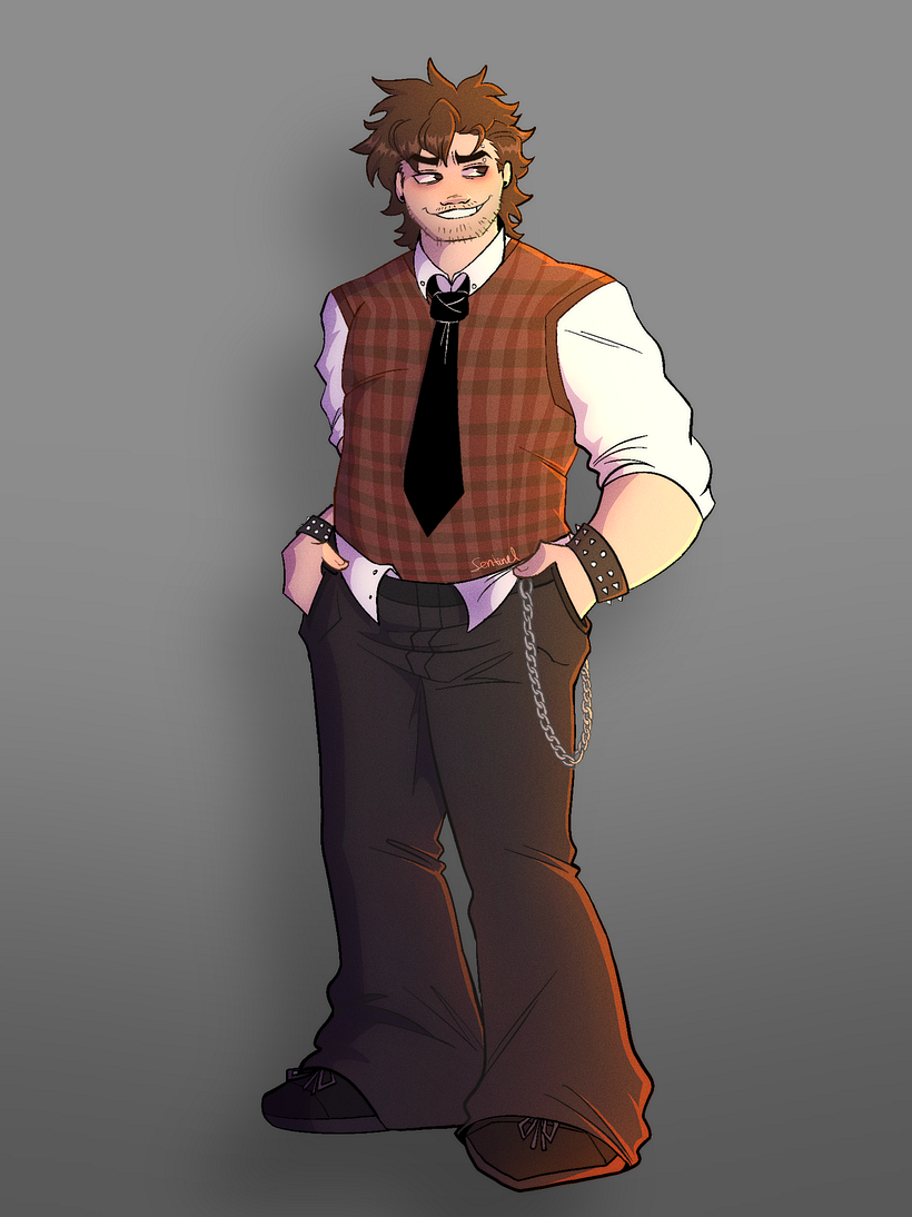 My project for course: Character Design with Stylized Anatomy - Ilustración tradicional