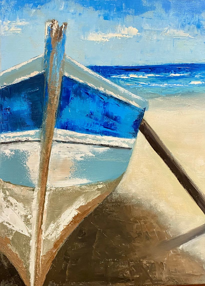 Pintando com tintas a óleo 1