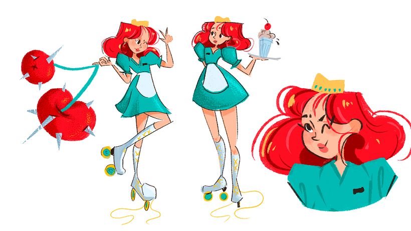 Meu projeto do curso: Introdução ao desenho de personagens para animação e videogames 3