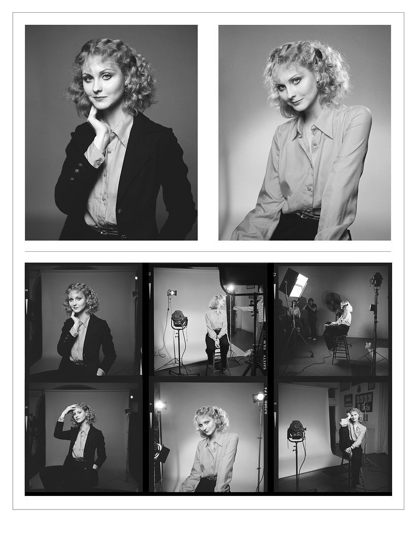My project for course: Delicate, minimalist portraits 4