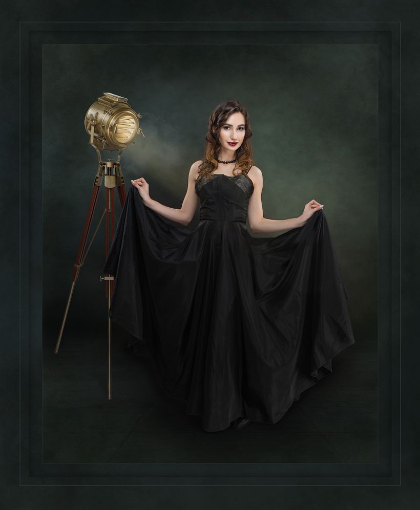 My project for course: Delicate, minimalist portraits 6