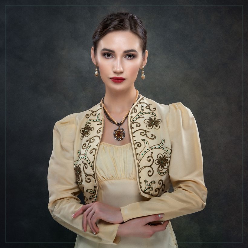 My project for course: Delicate, minimalist portraits 10