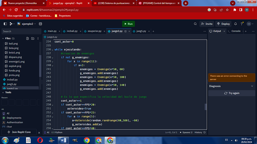 Videojuego Naves-Asteroides con Python y Pygame 6