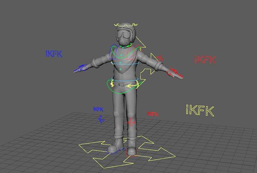 Mi proyecto del curso: Rigging y deformación de un personaje 5