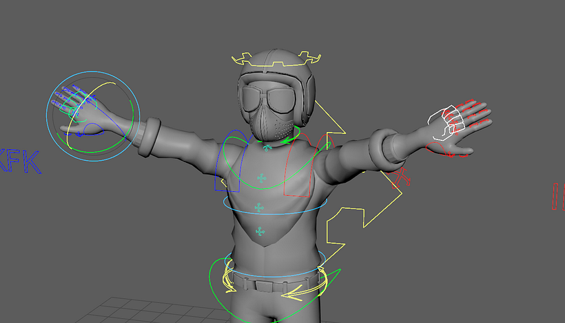 Mi proyecto del curso: Rigging y deformación de un personaje 7