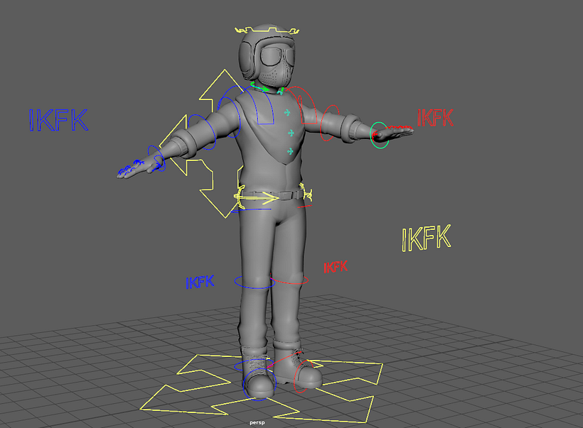 Mi proyecto del curso: Rigging y deformación de un personaje 8