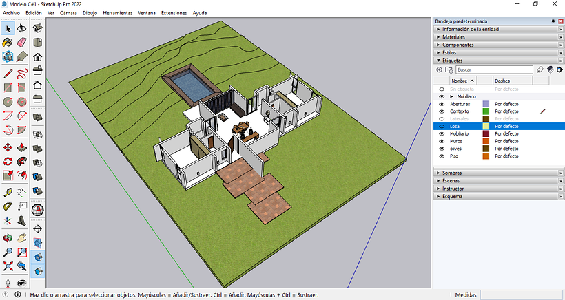 Mi proyecto del curso: Ilustración digital de proyectos arquitectónicos 4