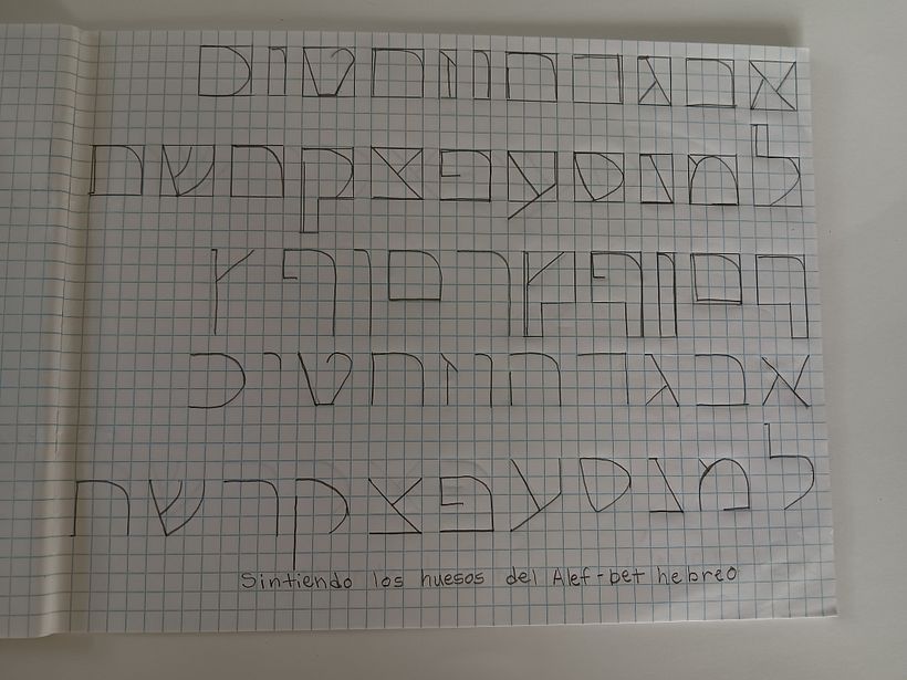Mi proyecto del curso: Introducción a la caligrafía hebrea 2