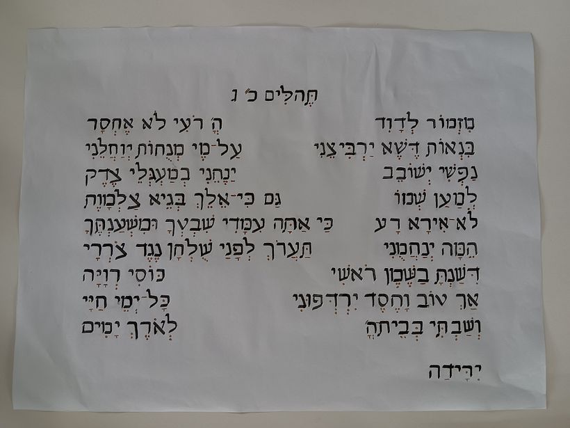 Mi proyecto del curso: Introducción a la caligrafía hebrea 3