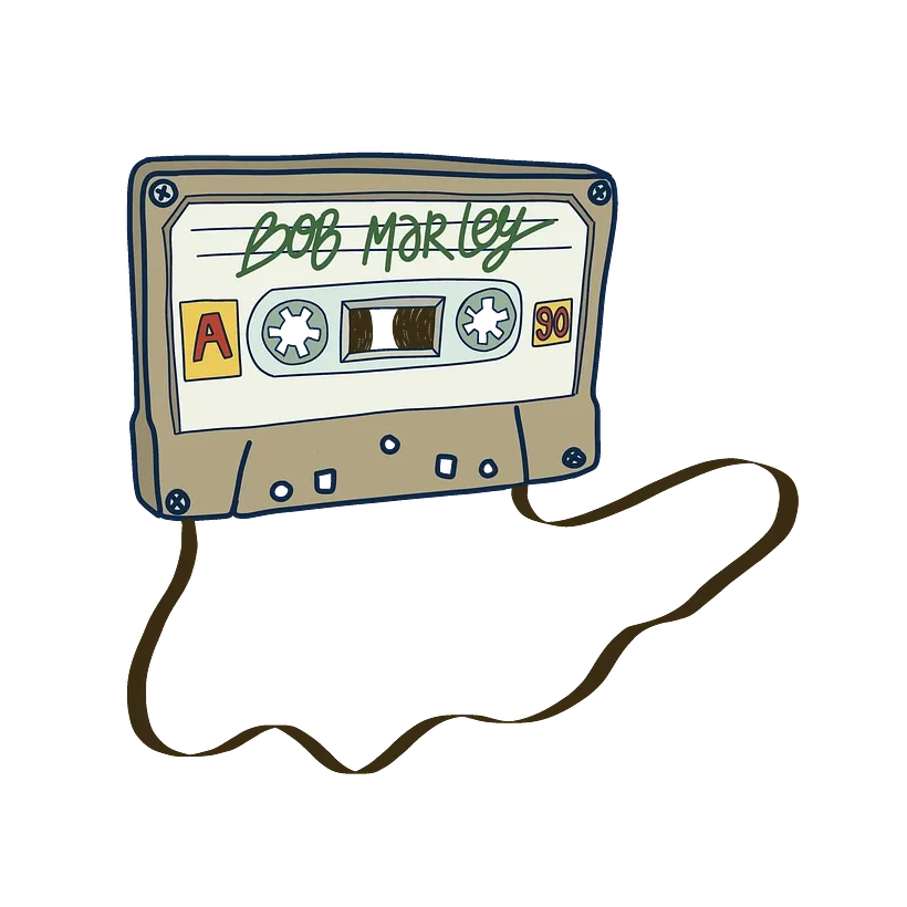 Bob Marley tape : one love