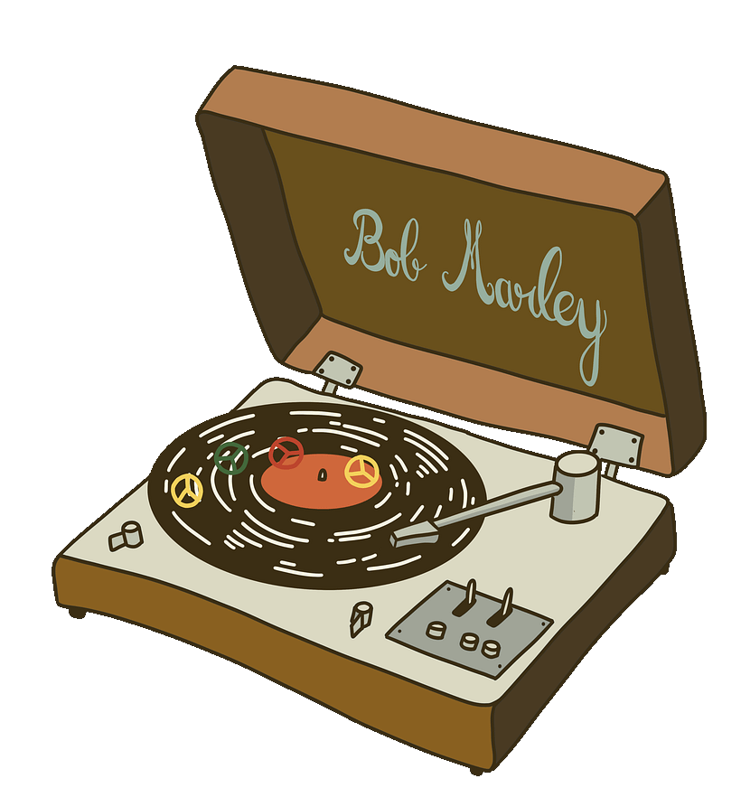 Bob Marley's turntable