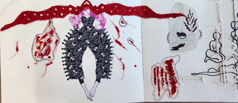 Textiles and stitching