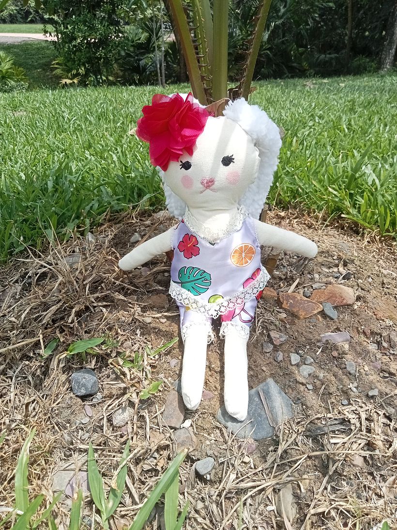 Mi proyecto del curso: Muñecos de tela: diseño, costura y creación de contenido 3