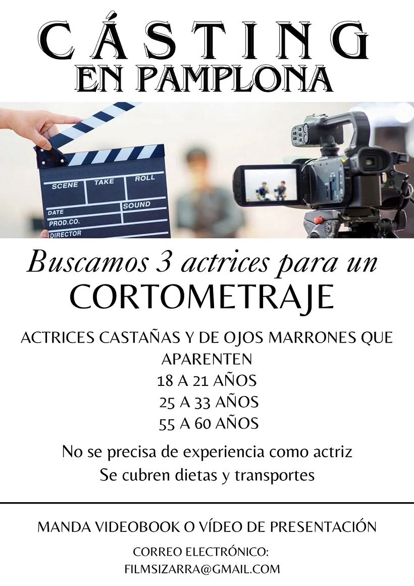 Buscamos 3 actrices 1