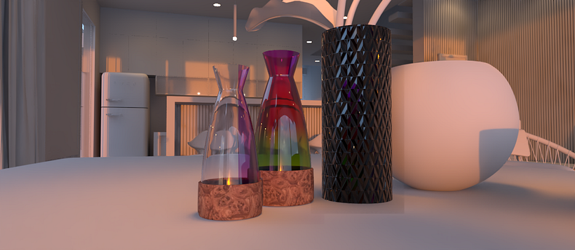Mi proyecto del curso: Render de interiores con SketchUp y V-Ray Next 6