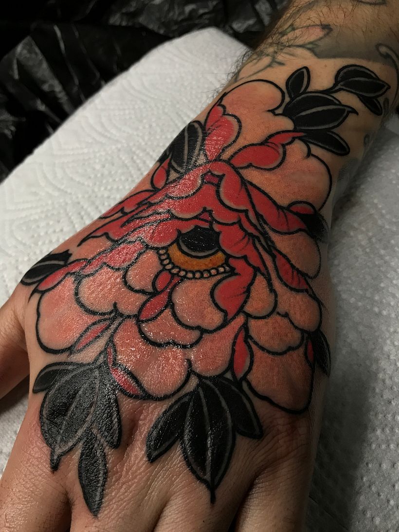 Flowers tattoo 9