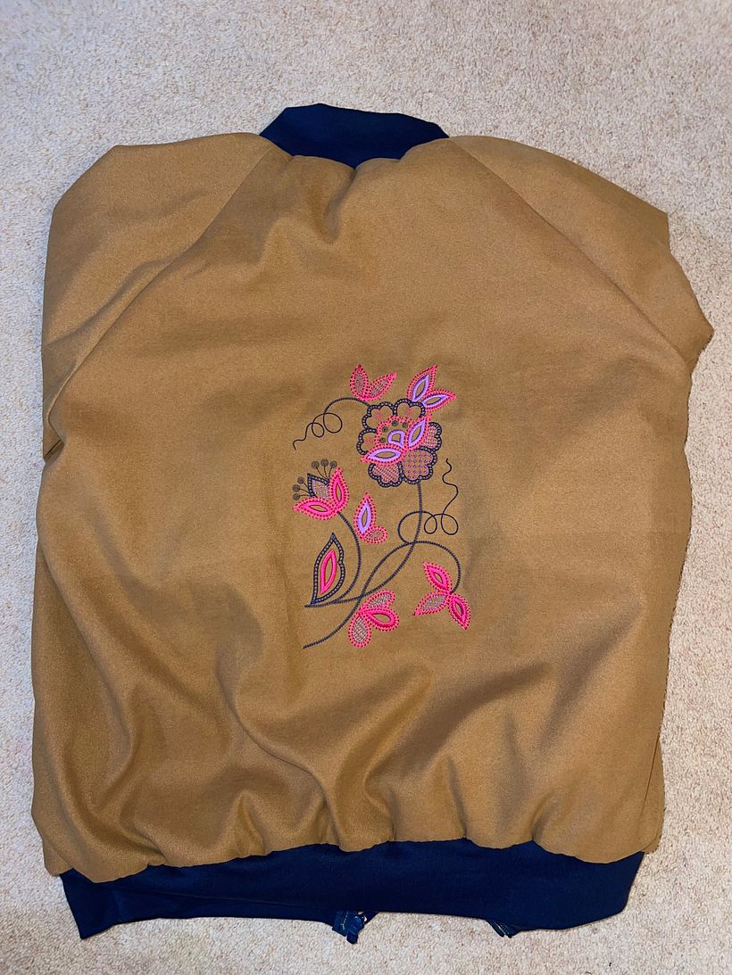 My project for course: Make and Customize Your First Bomber Jacket 2