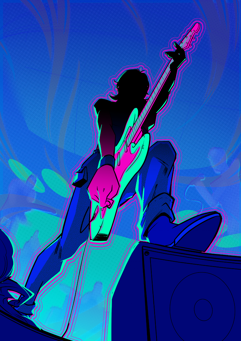 Cores base com alguns gradients