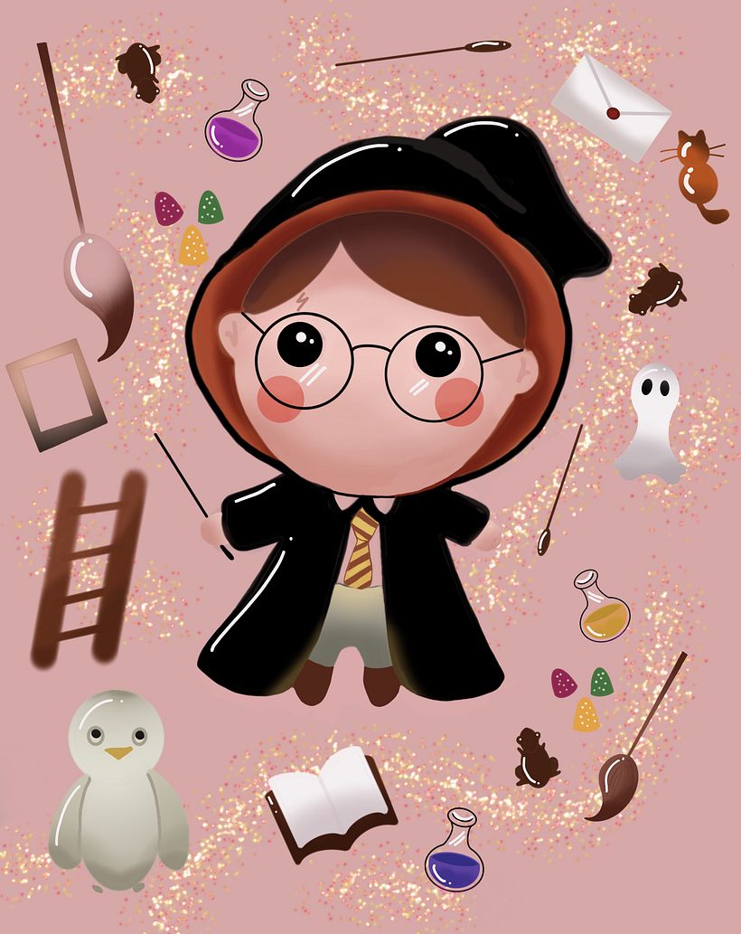 Fan art dedicata a Harry Potter