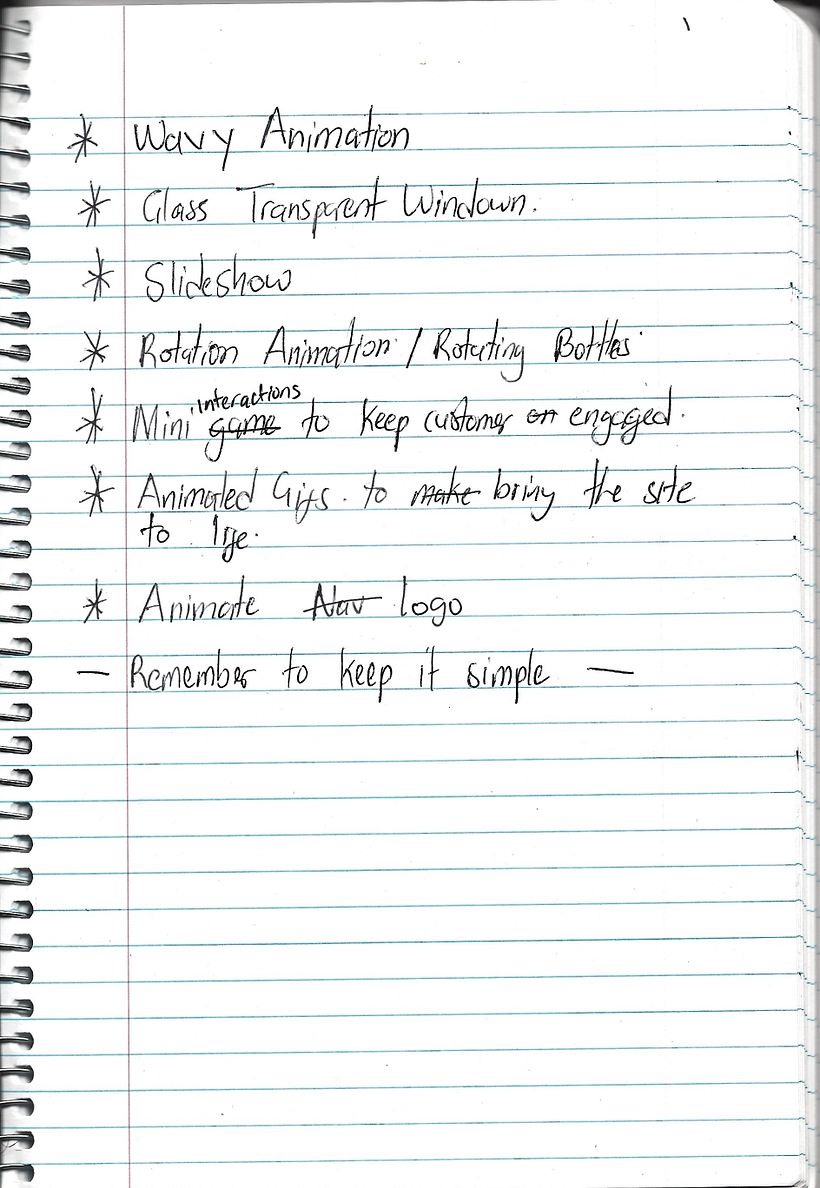 Brainstorming Notes
