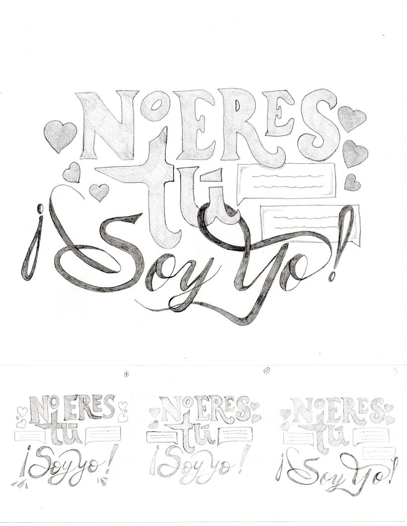 Proyecto Portada libro "No eres tú ¡Soy yo!" 1