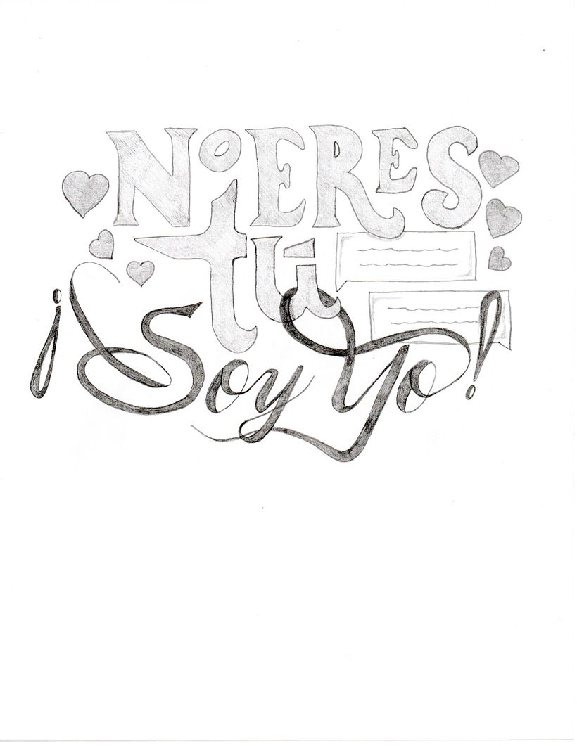 Proyecto Portada libro "No eres tú ¡Soy yo!" 2