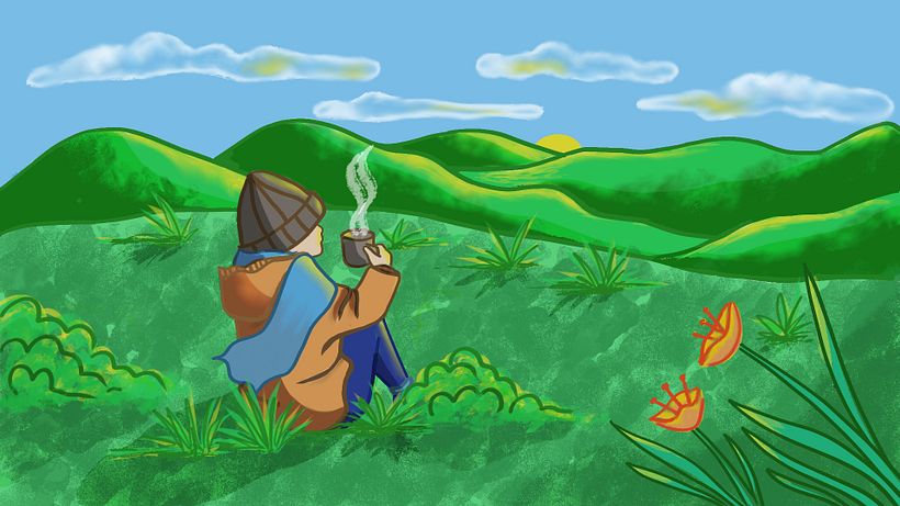My project for course: Creating a Compelling Animated Illustration in Adobe Fresco 1