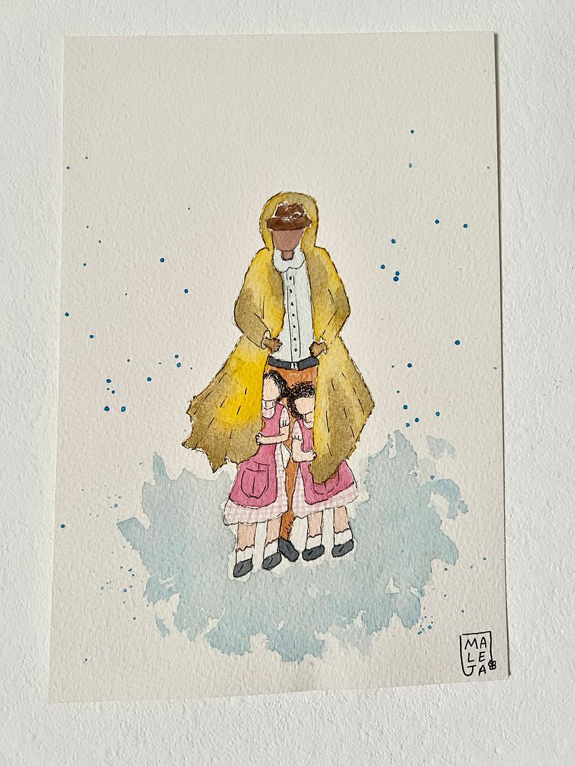 Grazie al corso sono riuscita a disegnare un ricordo della mia infanzia 😍 di cui non avevo una fotografia.