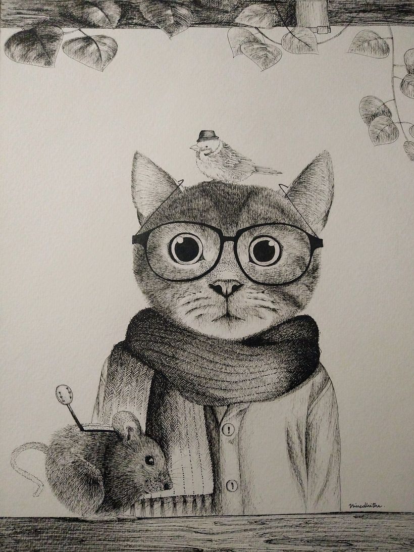 My project for course: Surrealistic Fineliner Illustration 2