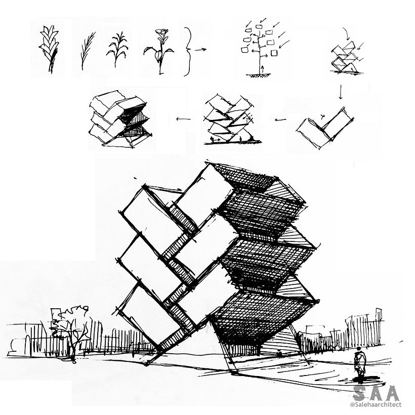Sketching Inspired by Nature Practice 03