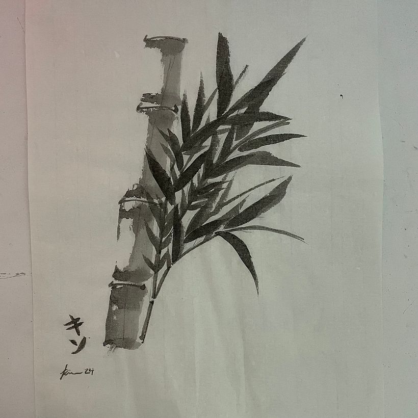 Mi proyecto del curso: Introducción a la pintura sumi-e 2