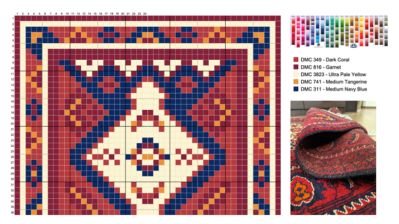 Rug Reference and Stitch Pattern