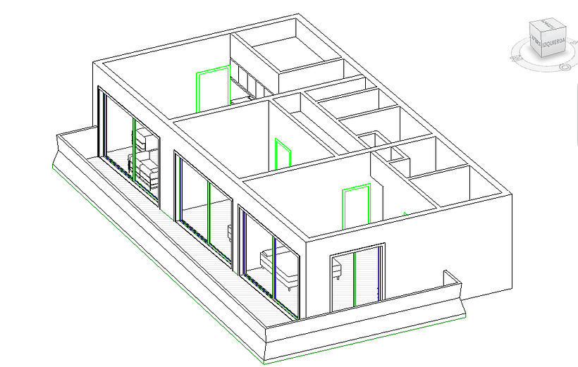 3D departamento tipo