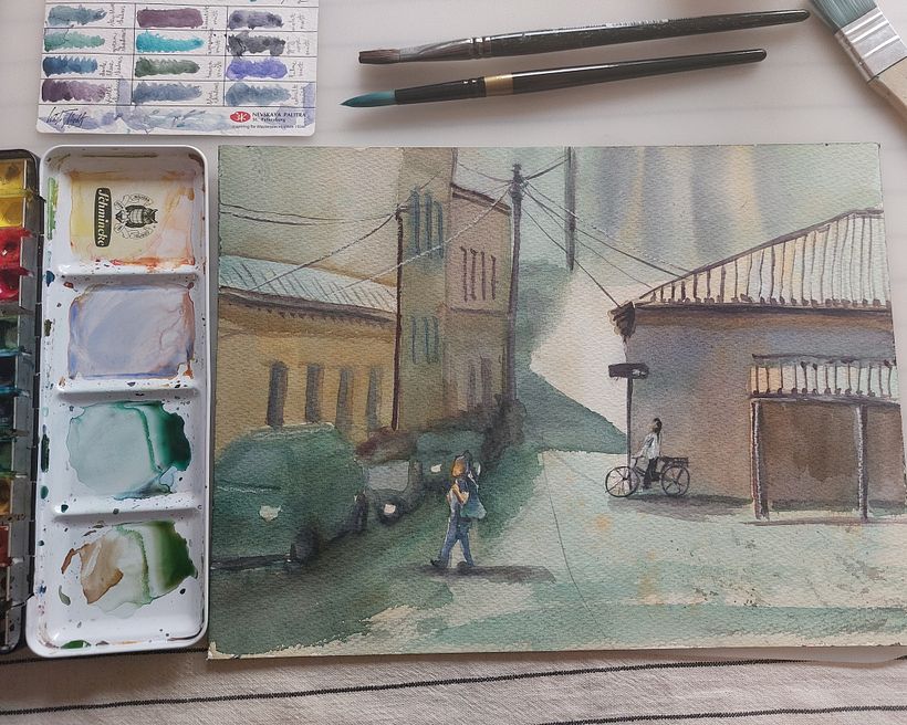 My project for course: Watercolor Fundamentals: Light and Color 1