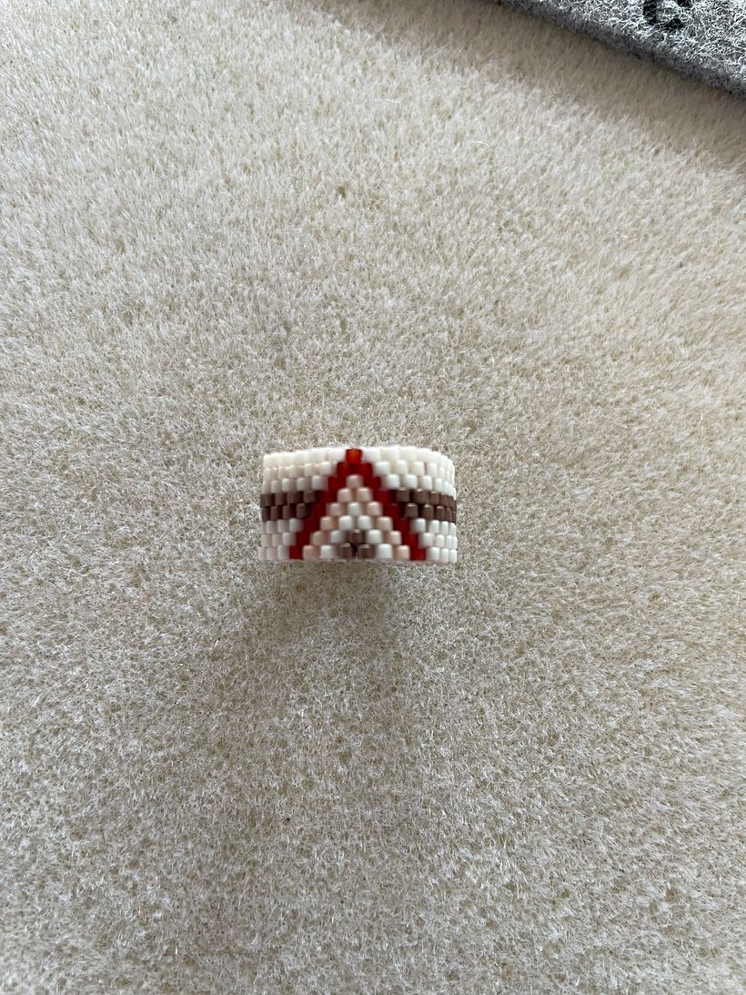 My project for course: Beaded Jewelry Design: Weave Elegant Patterns 2