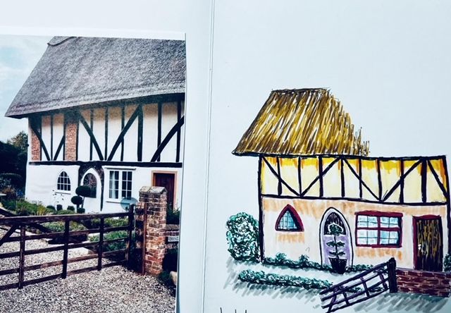 Rheba's project for course: Expressive Architectural Sketching with Colored Markers 3