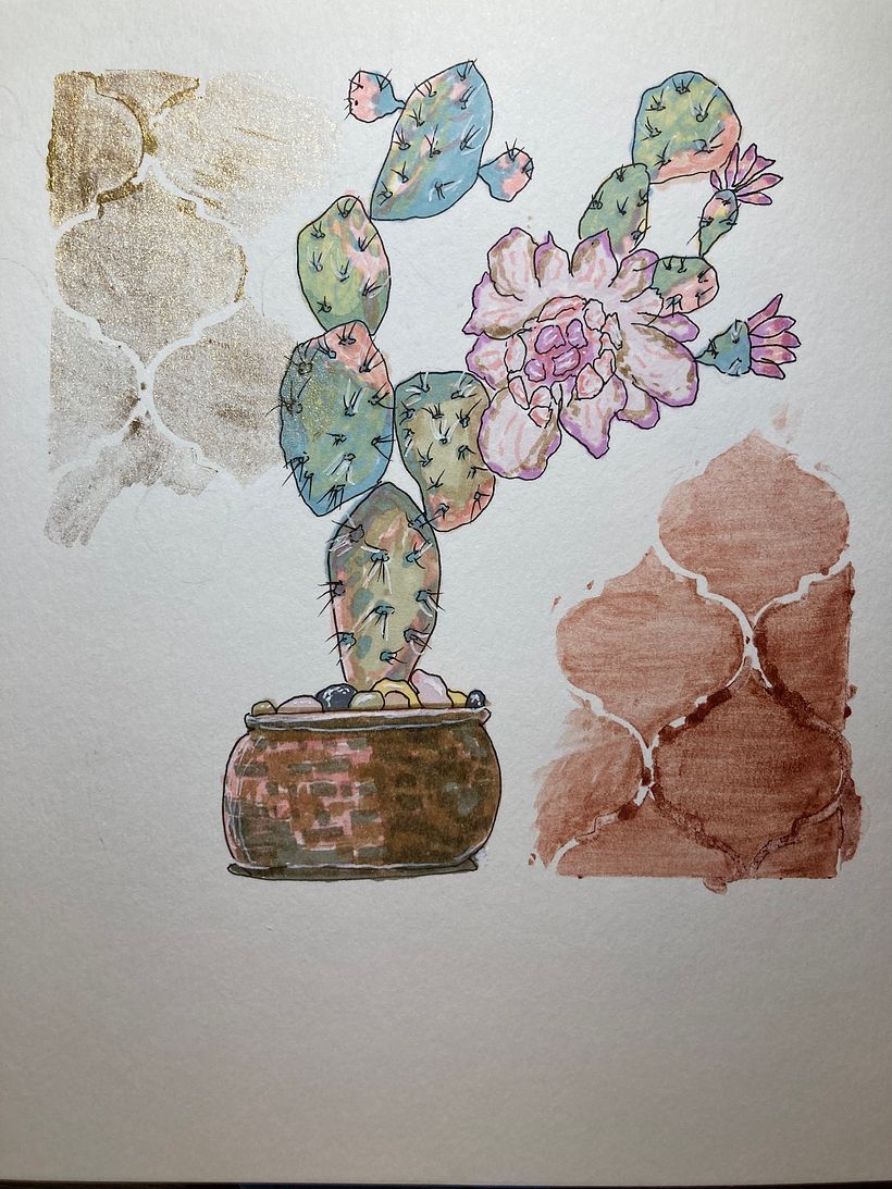 My project for course: Botanical Sketchbooking: A Meditative Approach 1