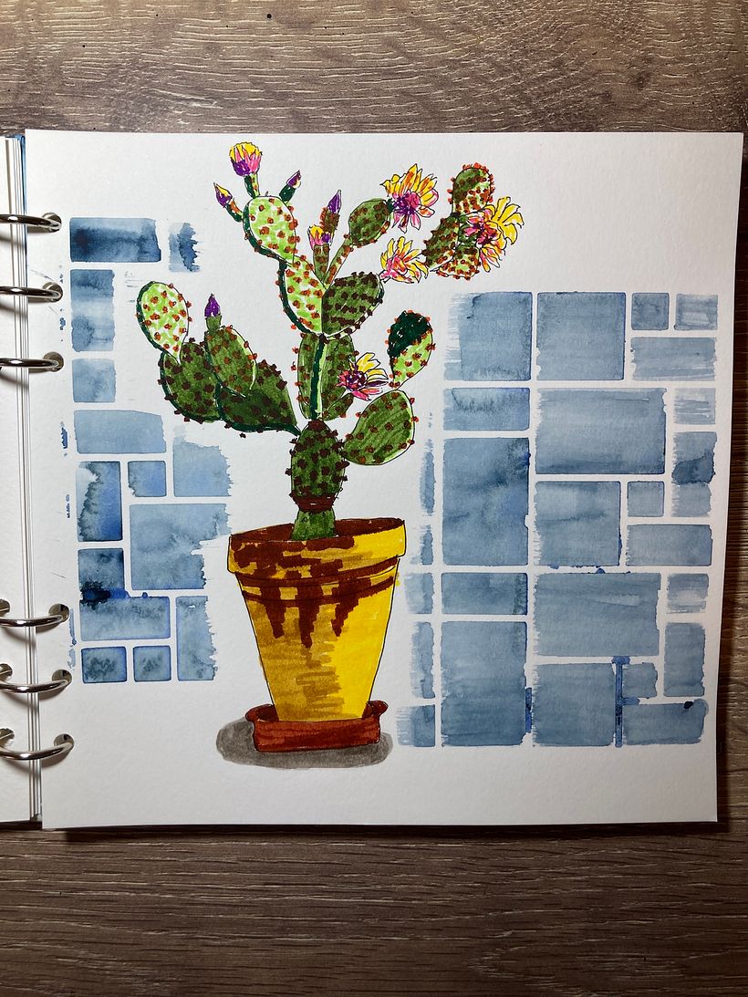 My project for course: Botanical Sketchbooking: A Meditative Approach 2