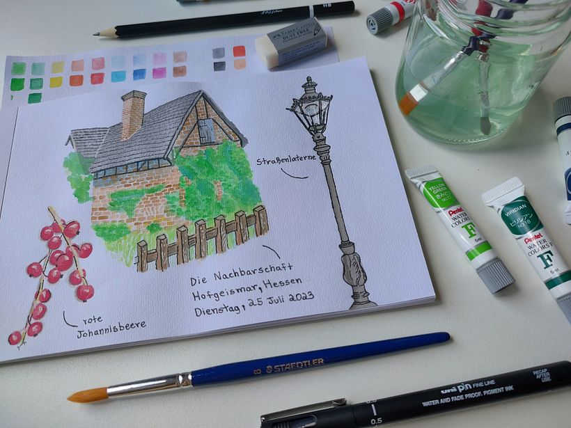 My project for course: Watercolor Travel Journal 2