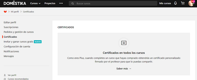 No puedo acceder al certificado de Diseño 3