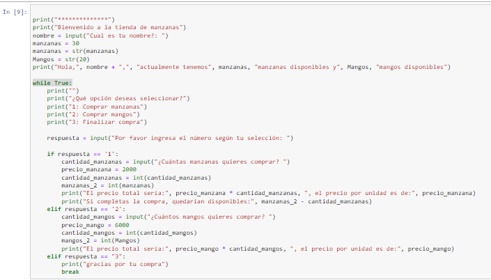 mis ejercicios ntroducción a la programación con Python 3