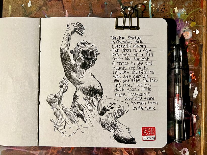 A favorite sculpture