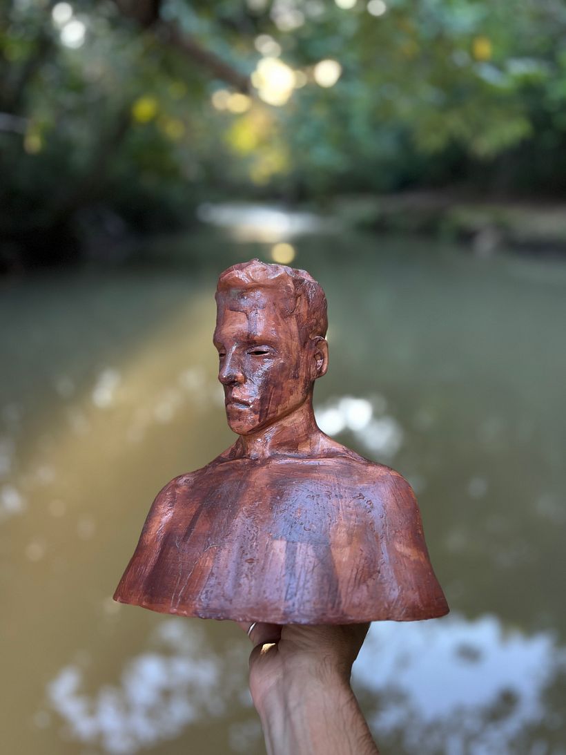 Meu projeto do curso: Introdução à escultura figurativa com argila 6