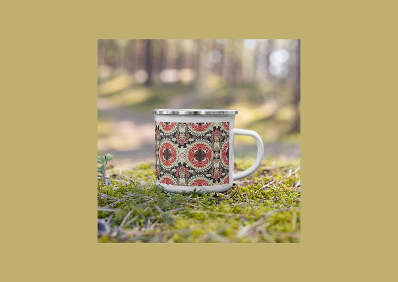 Metal mug – visualizations