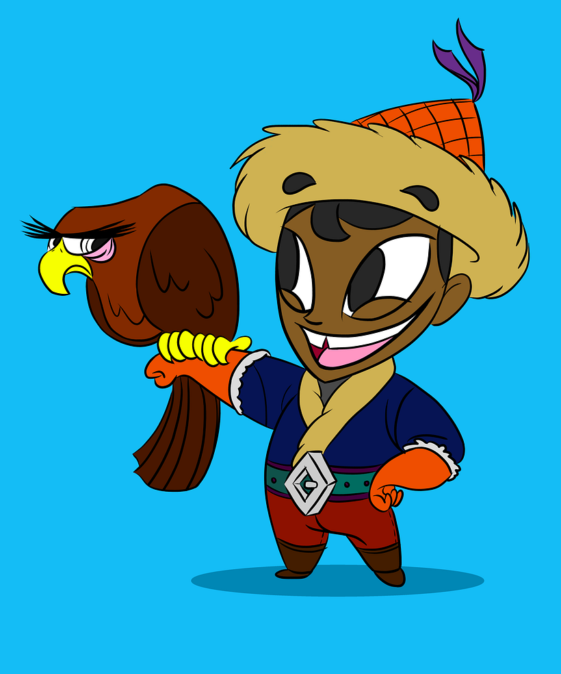 Mongolian Eagle Hunter