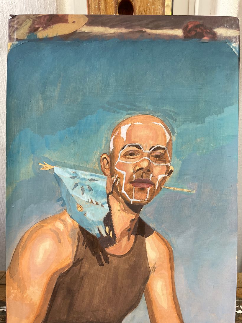 Mi proyecto del curso: Pintura figurativa realista con acrílico y óleo 11