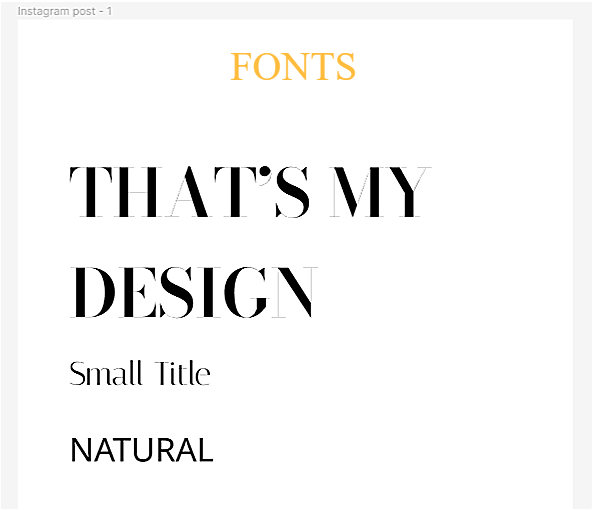 Fonts